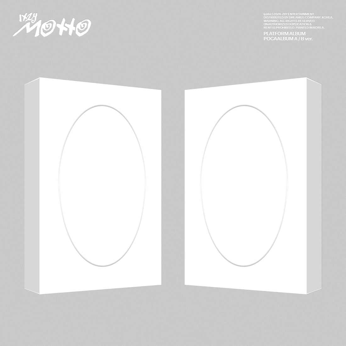 ITZY (있지) - Motto [POCAALBUM Ver. / 2 versions set]