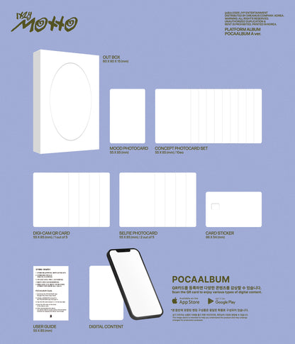 ITZY (있지) - Motto [POCAALBUM Ver. / 2 versions set]