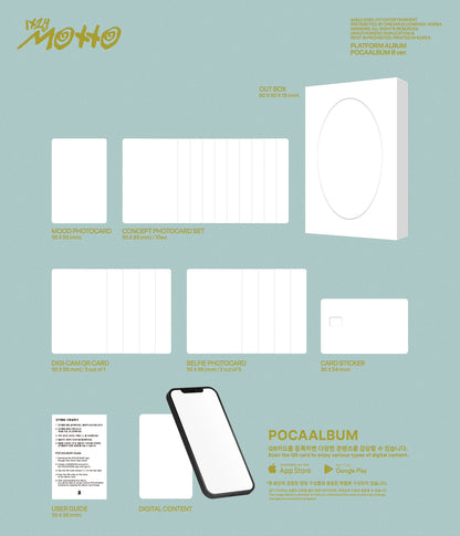 ITZY (있지) - Motto [POCAALBUM Ver. / 2 versions set]