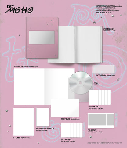ITZY (있지) - Motto [PHOTOBOOK Ver. / 3 versions set RANDOM]