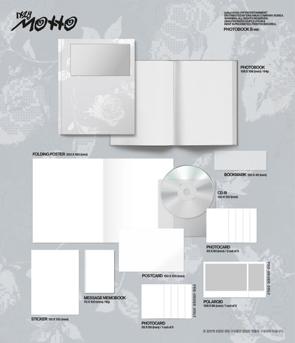 ITZY (있지) - Motto [PHOTOBOOK Ver. / 3 versions set RANDOM]
