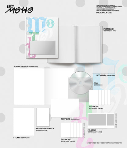 ITZY (있지) - Motto [PHOTOBOOK Ver. / 3 versions set RANDOM]