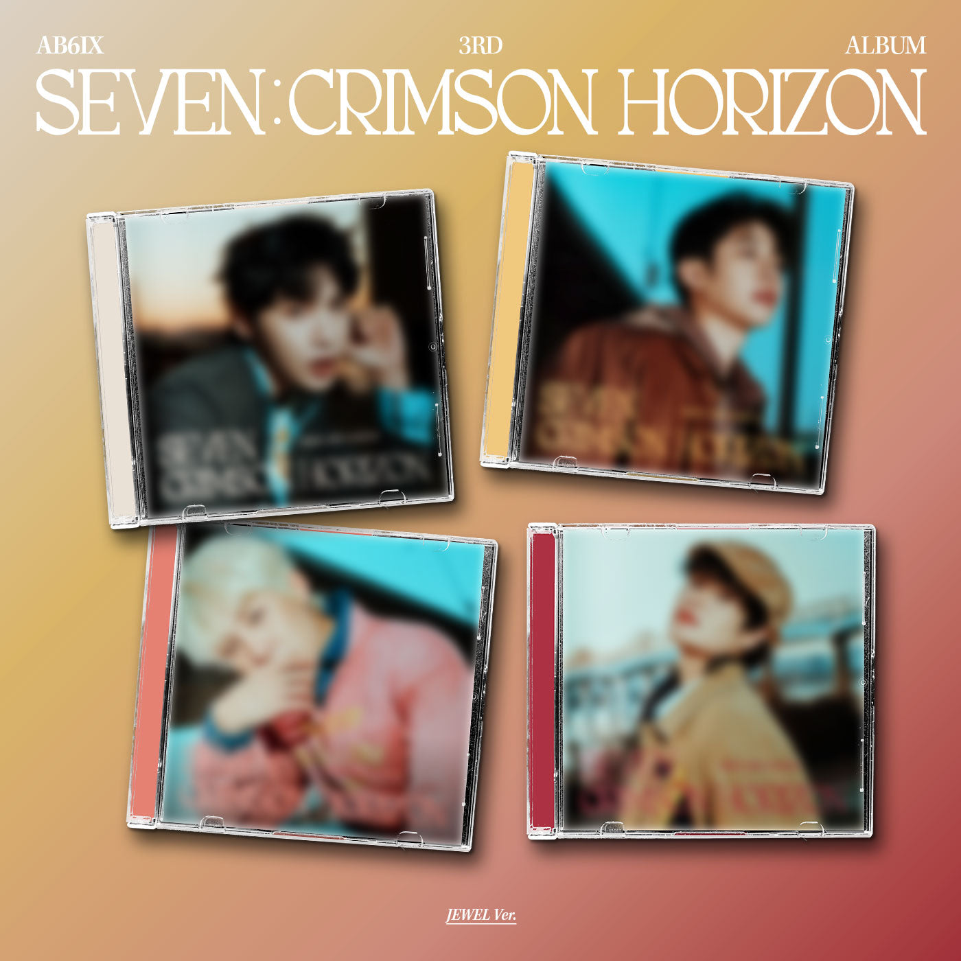 AB6IX AB6IX 3rd Album SEVEN - CRIMSON HORIZON (JEWEL Ver. / PHOTOBOOK Ver.) image