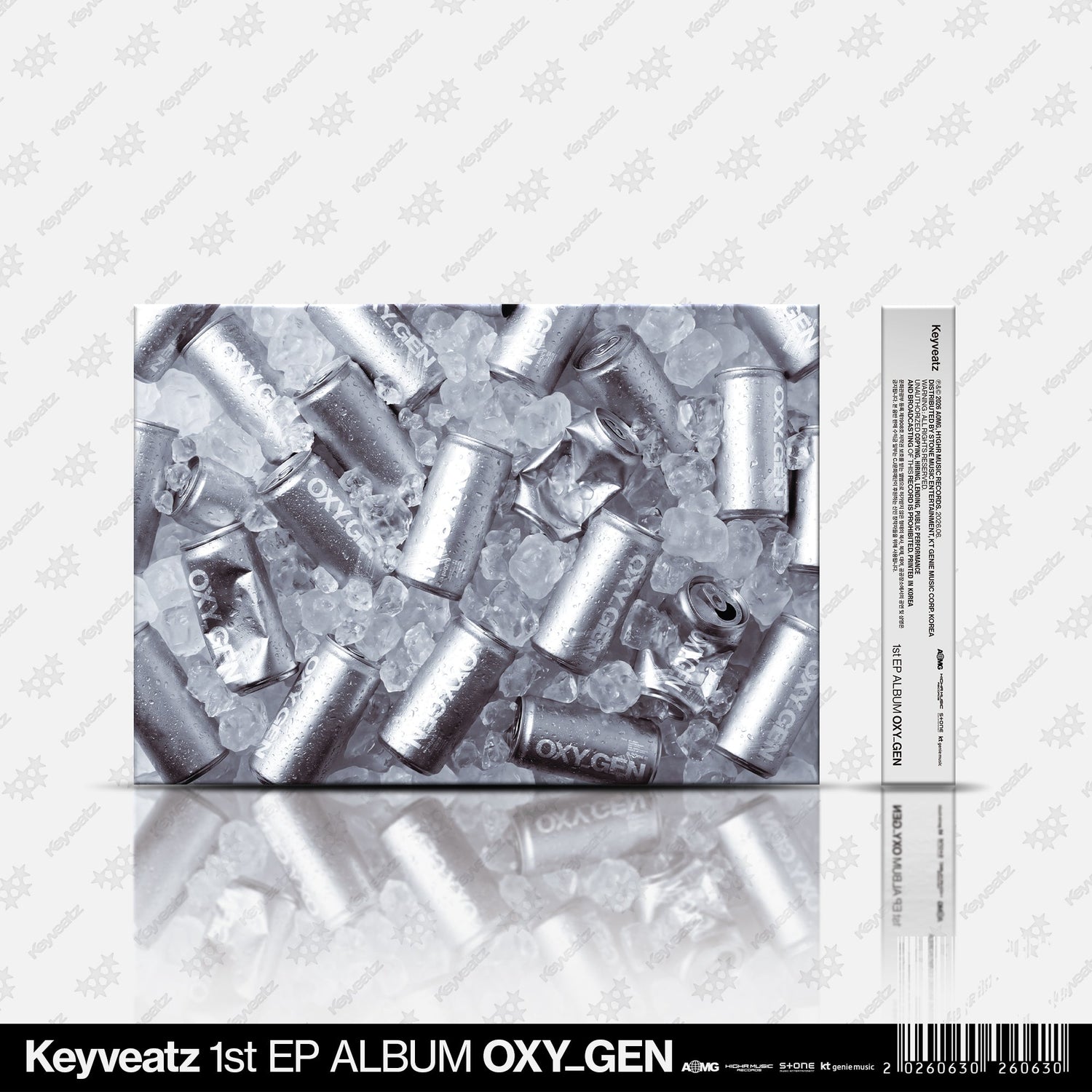 [POB] Keyveatz - OXY_GEN (1st EP ALBUM) [EVERLINE] [LuckyDraw] [Facecall]