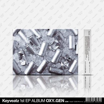 [POB] Keyveatz - OXY_GEN (1st EP ALBUM) [EVERLINE] [LuckyDraw] [Facecall]