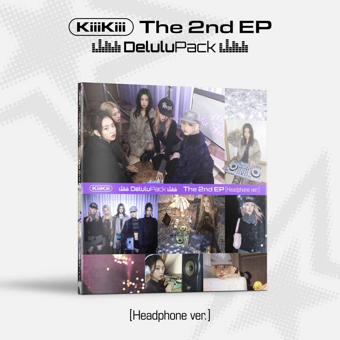 KIIIKIII (키키) – Delulu Pack (2. EP-Album) [Headphone Ver.]