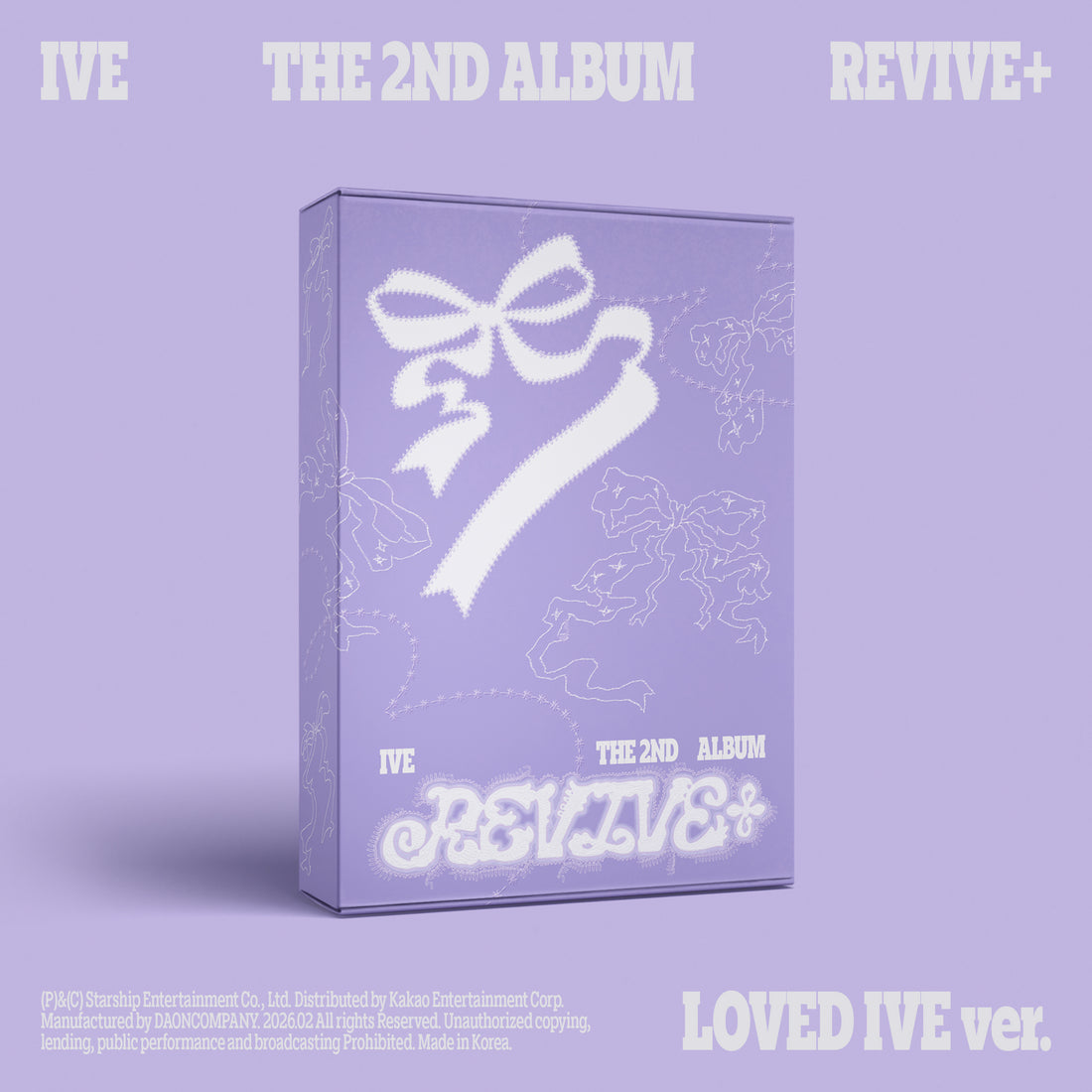 IVE(아이브) - THE 2ND ALBUM (REVIVE+) [Limited Album / LOVED IVE Ver.]