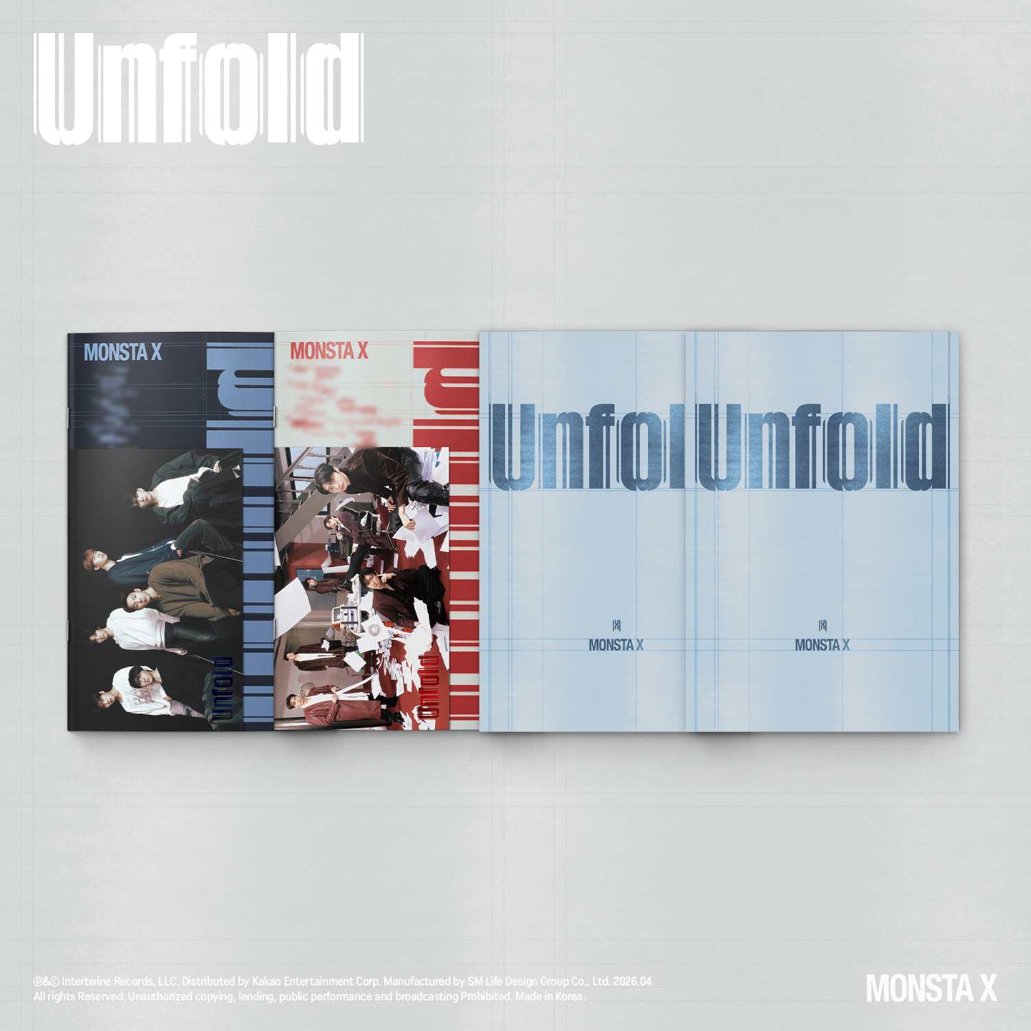 MONSTA X Unfold (US Full Album) (Thirst Ver.)