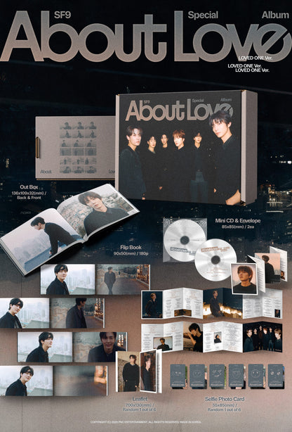 SF9 About Love (Special Album) (LOVE AS IS Ver. / LOVED ONE Ver.) image