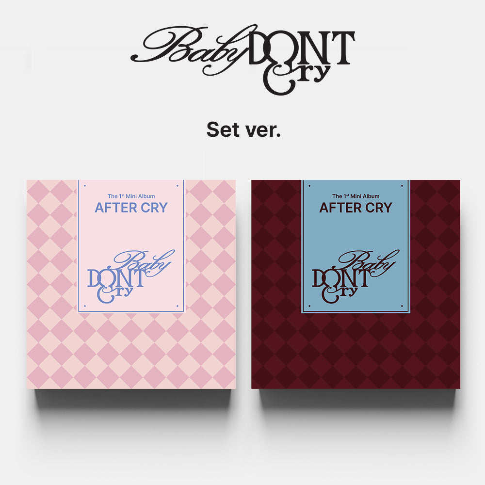 Baby DONT Cry The 1st Mini Album [AFTER CRY] - Random (Pink / Red ver.) image