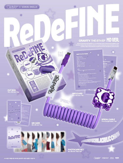 CRAVITY (크래비티) [ReDeFINE] (8th Mini Album) (MD Ver. / Limited Edition)