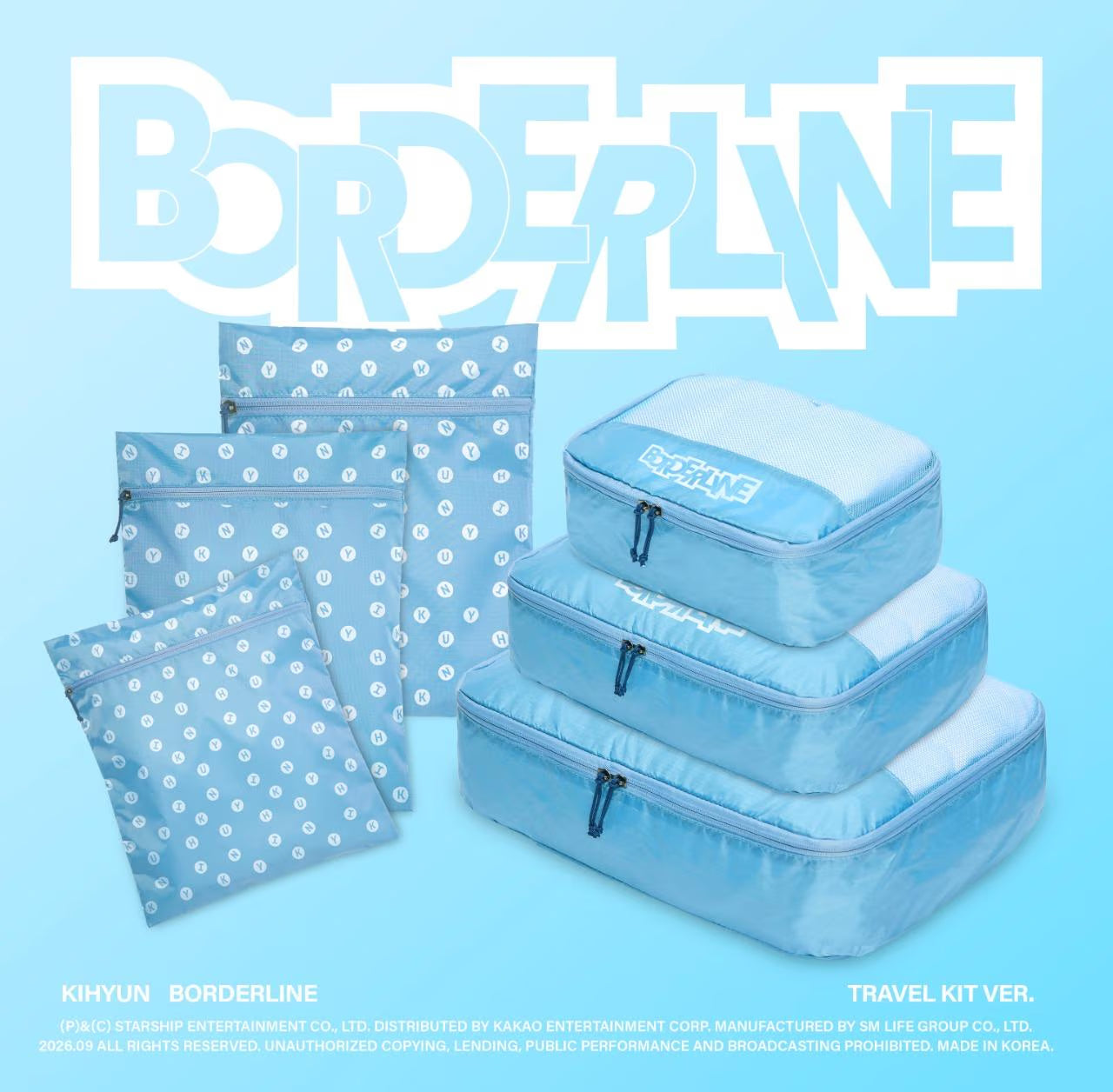 KIHYUN - BORDERLINE [TRAVEL KIT Ver.]