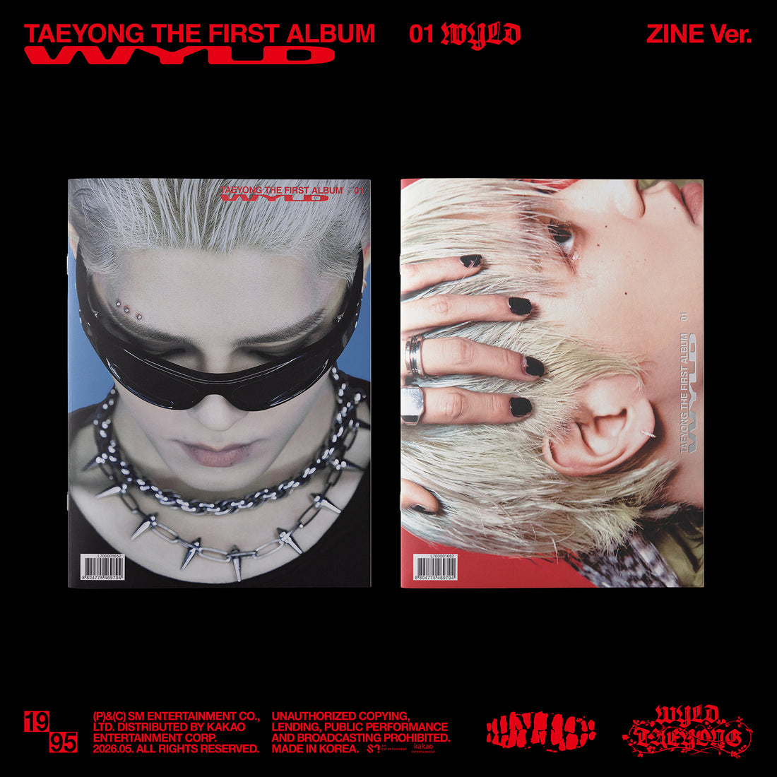 TAEYONG (태용) - WYLD (1st Regular Album) [Zine Ver.] [RANDOM]