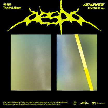 AESPA LEMONADE (2nd Full Album) [LEMONADE Ver. / 2 versions set]