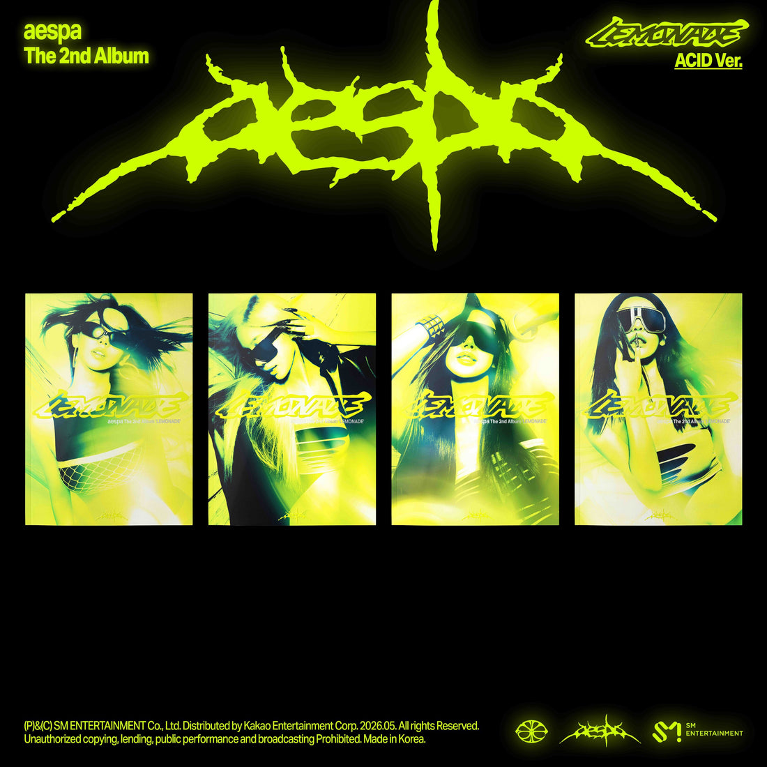 AESPA (에스파) - Lemonade (2nd Regular Album) [ACID] [RANDOM]