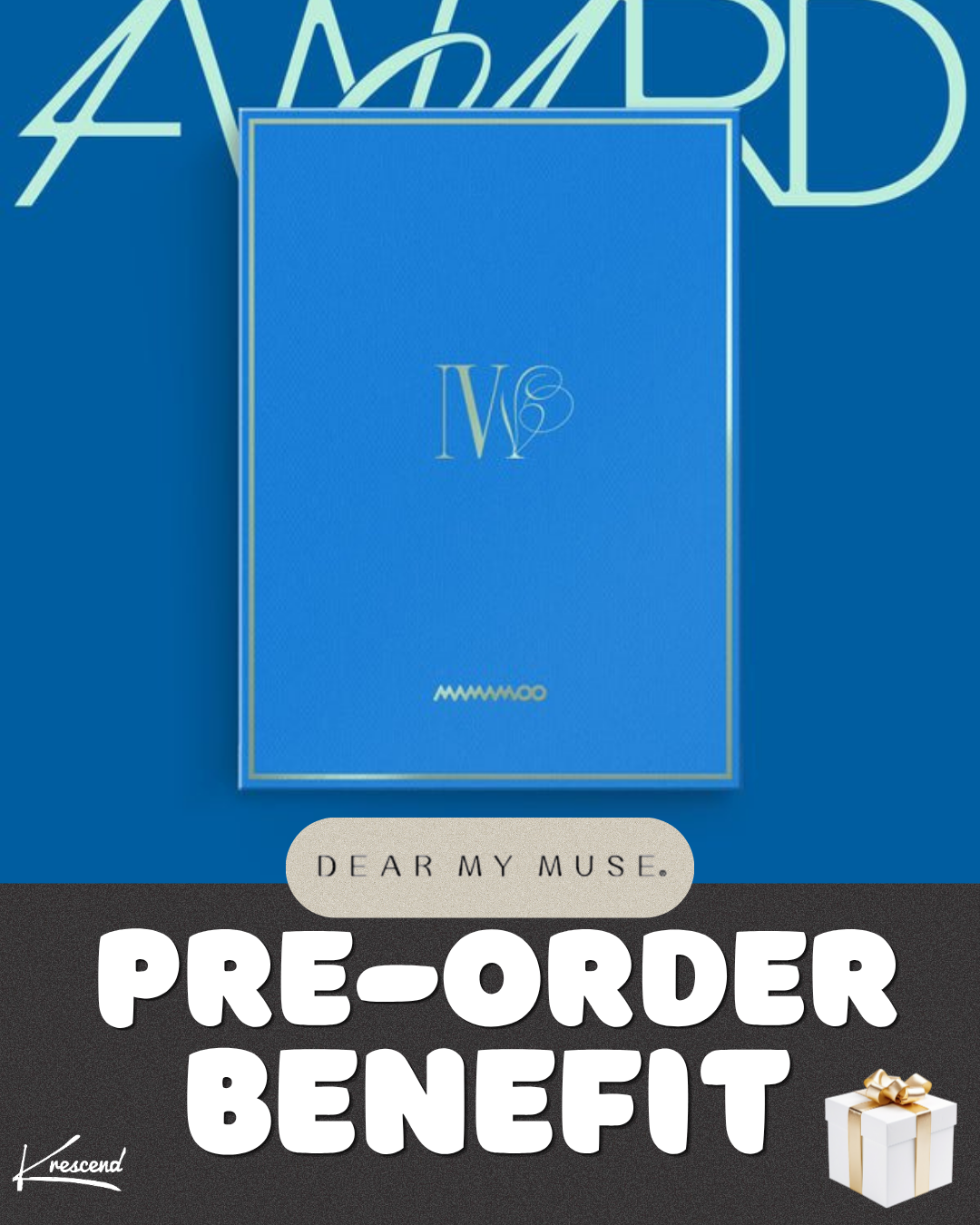 [POB] MAMAMOO - 4WARD (Special Single) [4 Flowers Ver.] [DEAR MY MUSE] [POB]