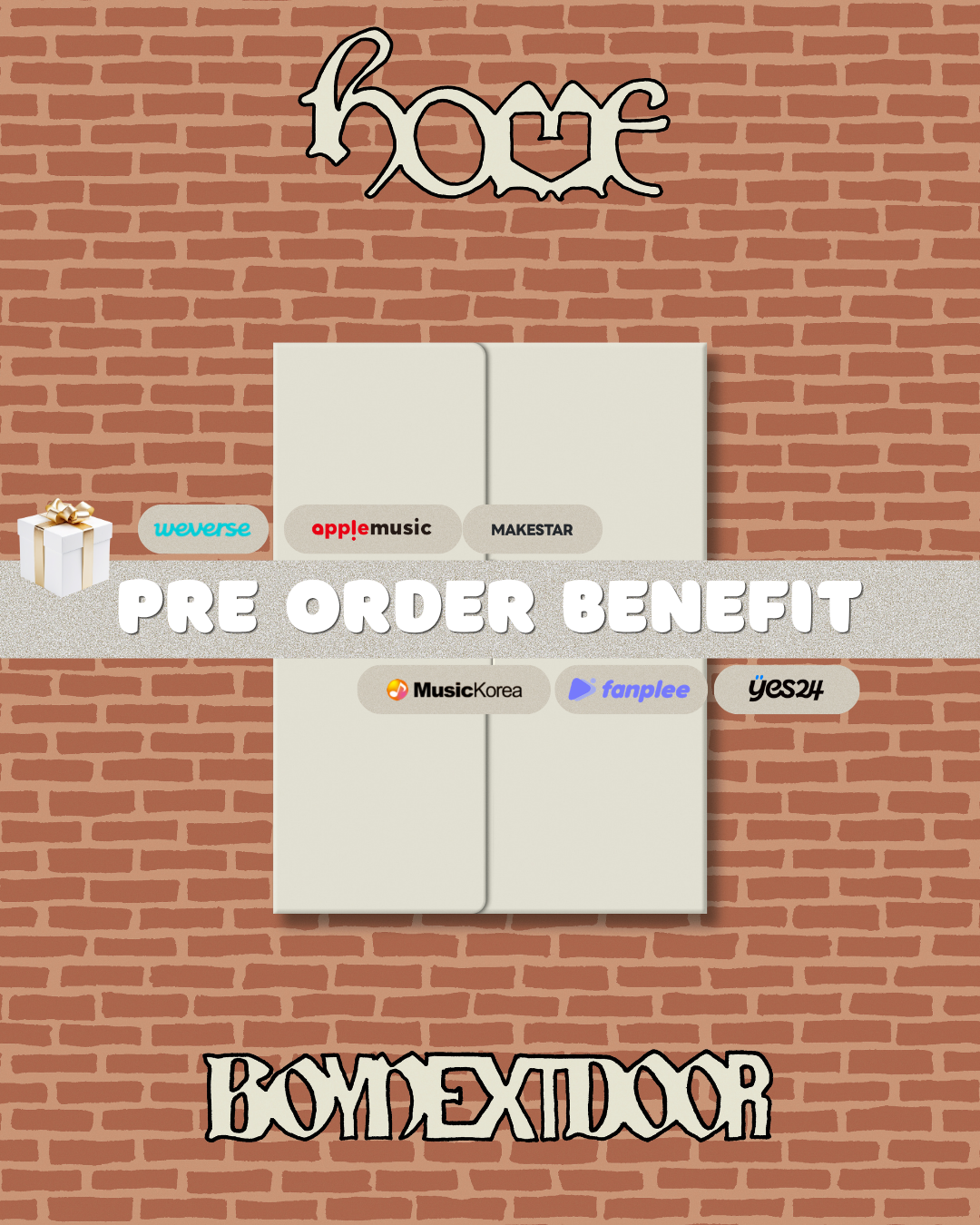 BOYNEXTDOOR (보이넥스트도어) - HOME (1st Studio Album) [Weverse Album] [RANDOM]