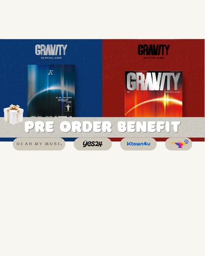 XIA - GRAVITY (5th FULL ALBUM) [SET] [Cosmic+Orbit Ver.]