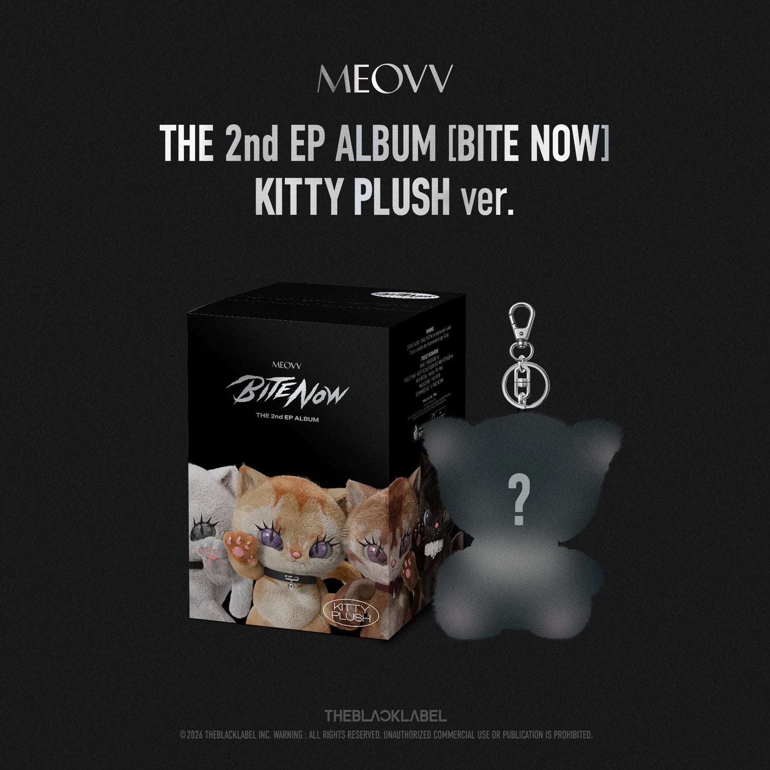 MEOVV (미야오) - BITE NOW (THE 2nd EP ALBUM) [KITTY PLUSH] [CHOOSE]