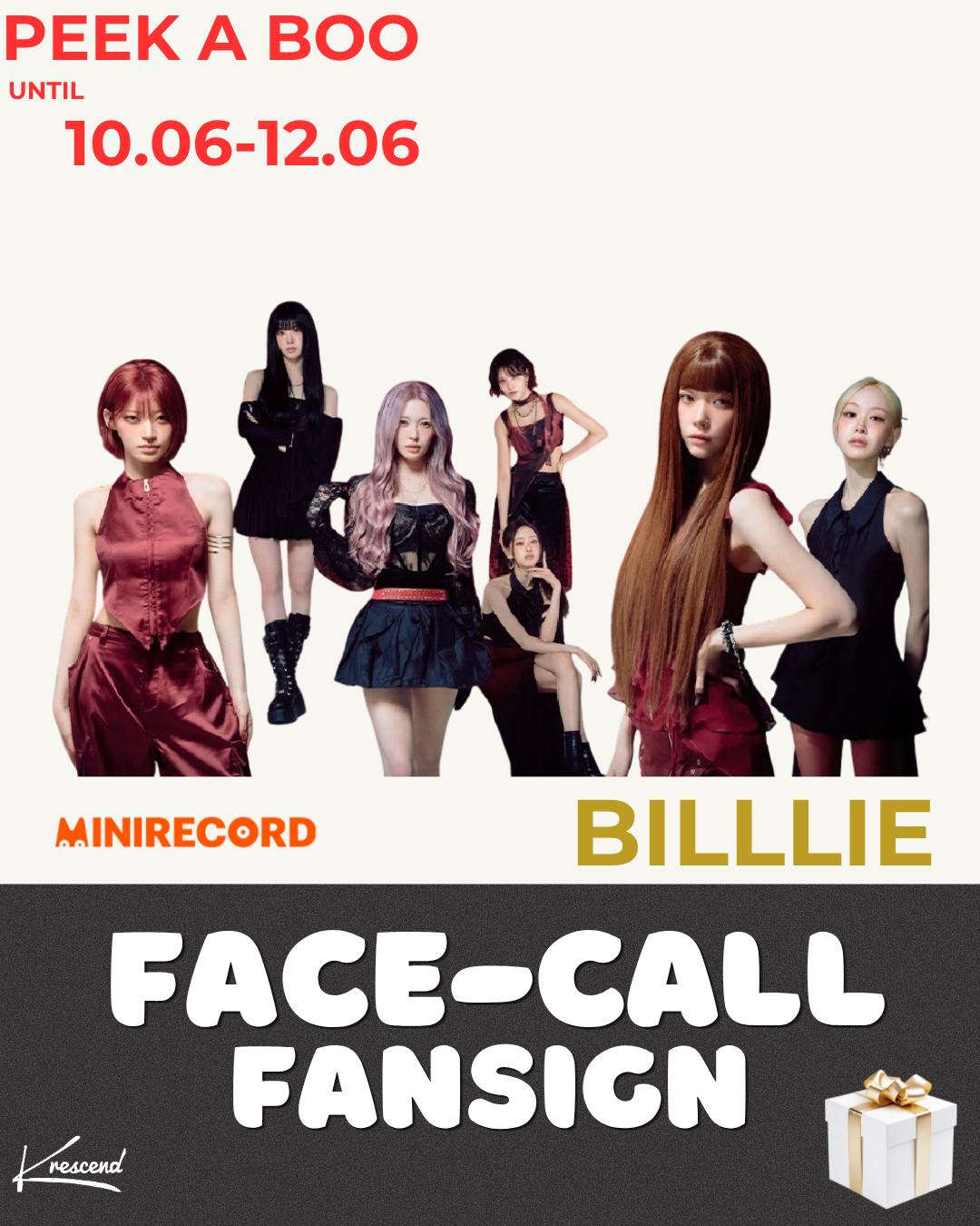 [TSUKI, HARUNA] BILLLIE (빌리) - the collective soul and unconscious: chapter two (1st Full Album)[RANDOM] [MINI RECORD] [LuckyDraw] [Facecall]