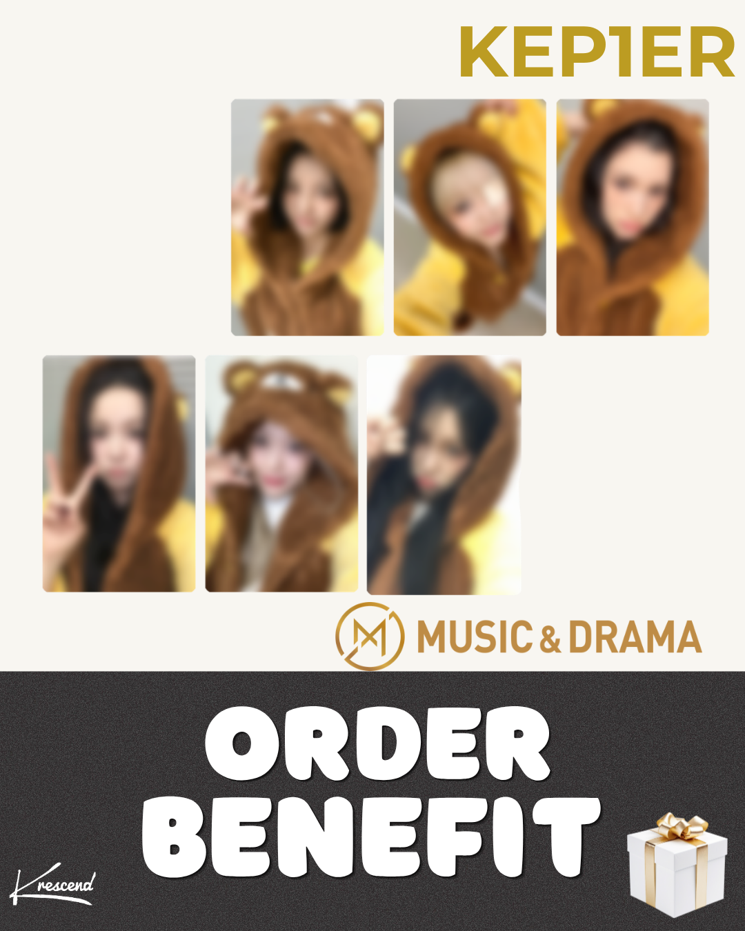 [YUJIN] KEP1ER - CRACK CODE [LOCKED ver. / UNLOCKED ver. Ver.] [RANDOM] [MUSICNDRAMA] [LuckyDraw] [Facecall]