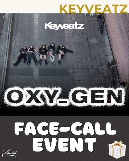 Keyveatz - OXY_GEN (1st EP ALBUM) [EVERLINE] [LuckyDraw] [Facecall]