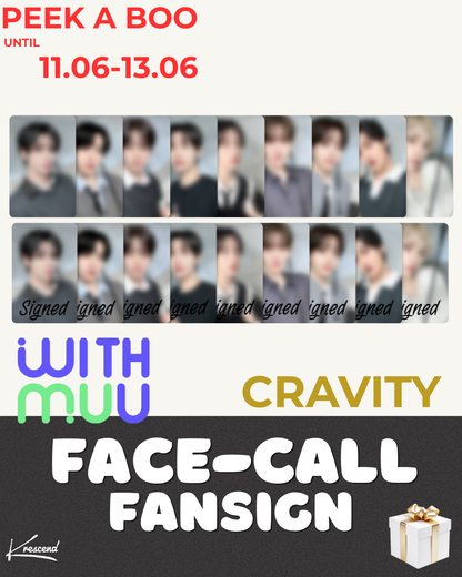 [Serim] CRAVITY (크래비티) ReDeFINE (8th Mini Album) [re Ver. /redefine Ver.] [RANDOM] [WITHMUU] [LuckyDraw] [Facecall]