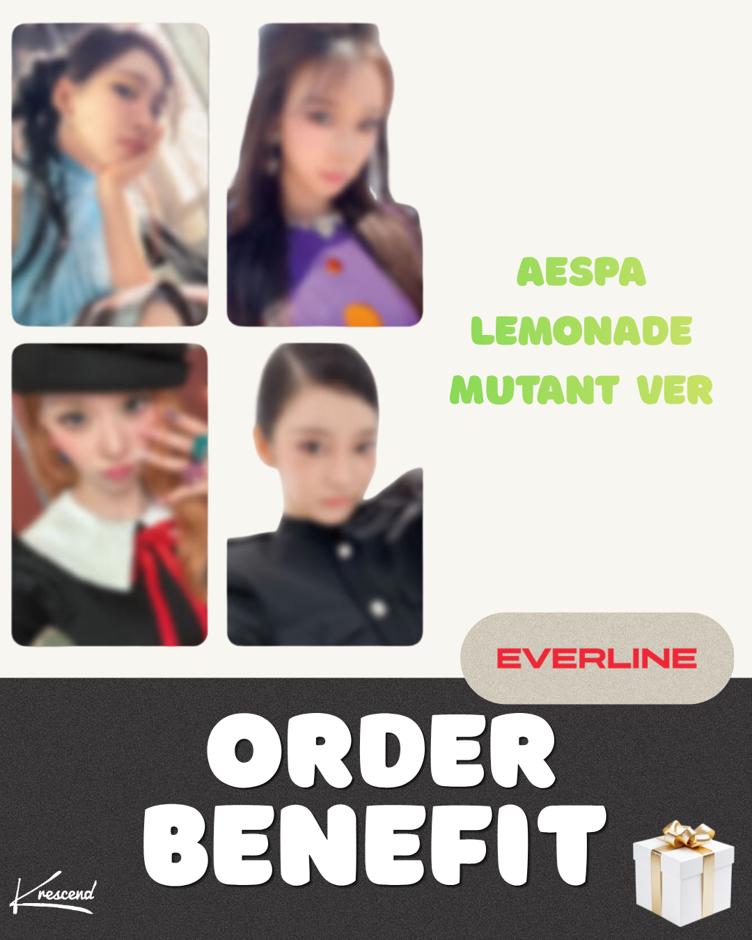 AESPA (에스파) - Lemonade (2nd Regular Album) [MUTANT] [RANDOM] [EVERLINE]