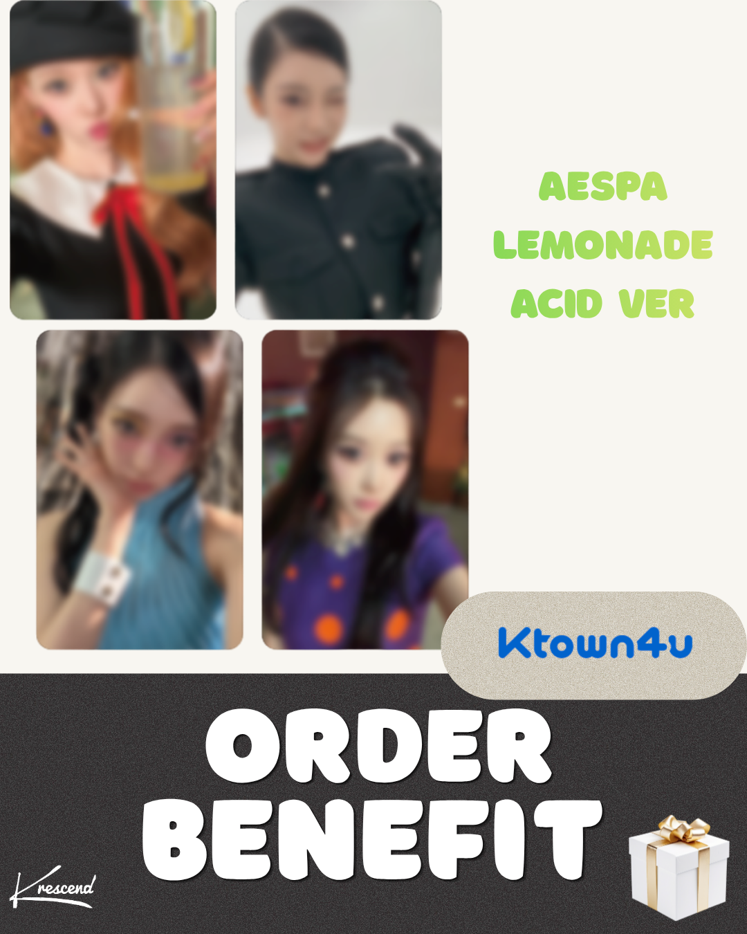 AESPA (에스파) - Lemonade (2nd Regular Album) [ACID] [RANDOM] [KTOWN4U]