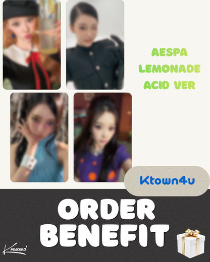 AESPA (에스파) - Lemonade (2nd Regular Album) [ACID] [RANDOM] [KTOWN4U]