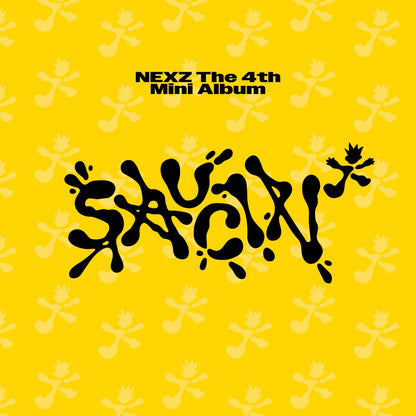 [SEITA] [POB] NEXZ - SAUCIN (4th single) [BLACK / YELLOW Ver.] [RANDOM] [MAKESTAR] [🎥 1:1] [Facecall]