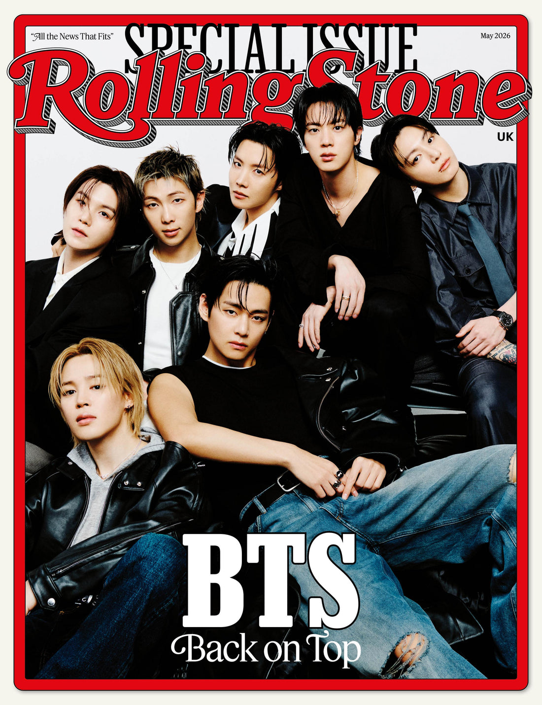 BTS (방탄소년단) Rolling Stone UK ISSUE 028 (BTS Cover / May 2026)