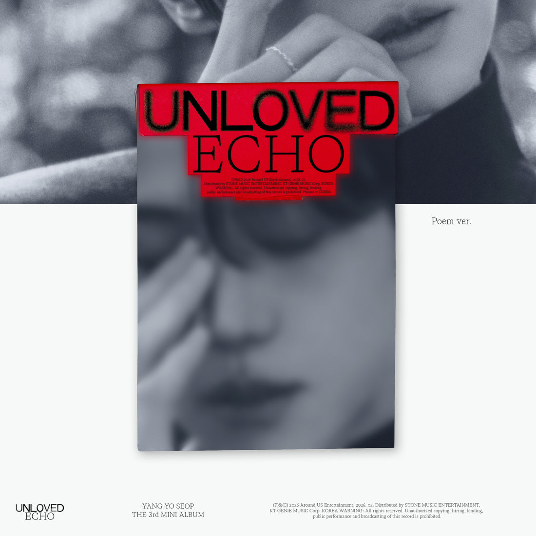 YANG YOSEOB – UNLOVED ECHO (1st Mini Album) POEM
