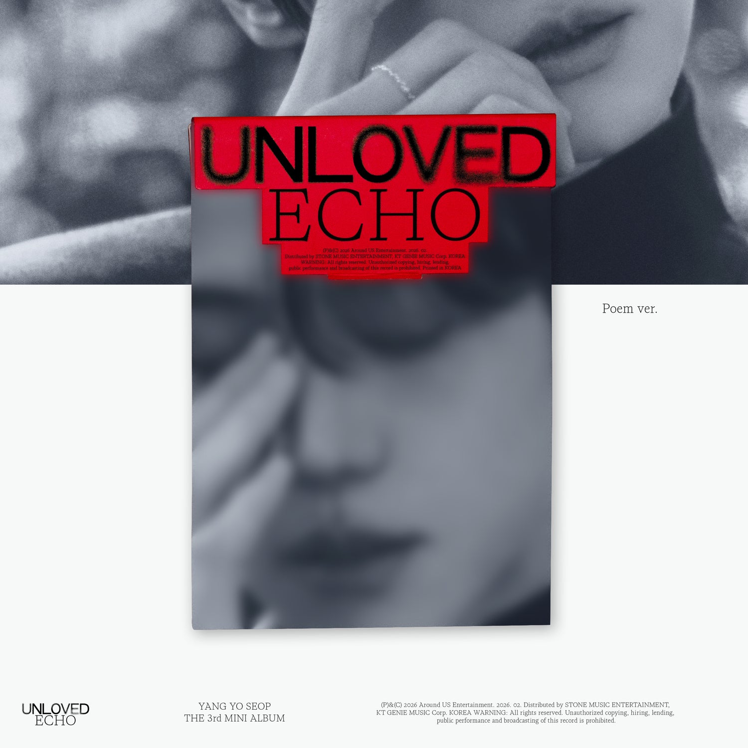 YANG YOSEOB – UNLOVED ECHO (1st Mini Album) POEM