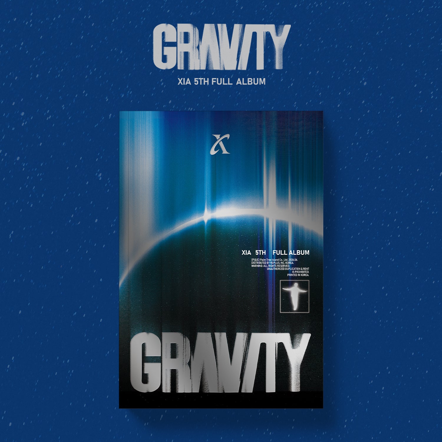 XIA - GRAVITY (5th FULL ALBUM) [SET] [Cosmic+Orbit Ver.]