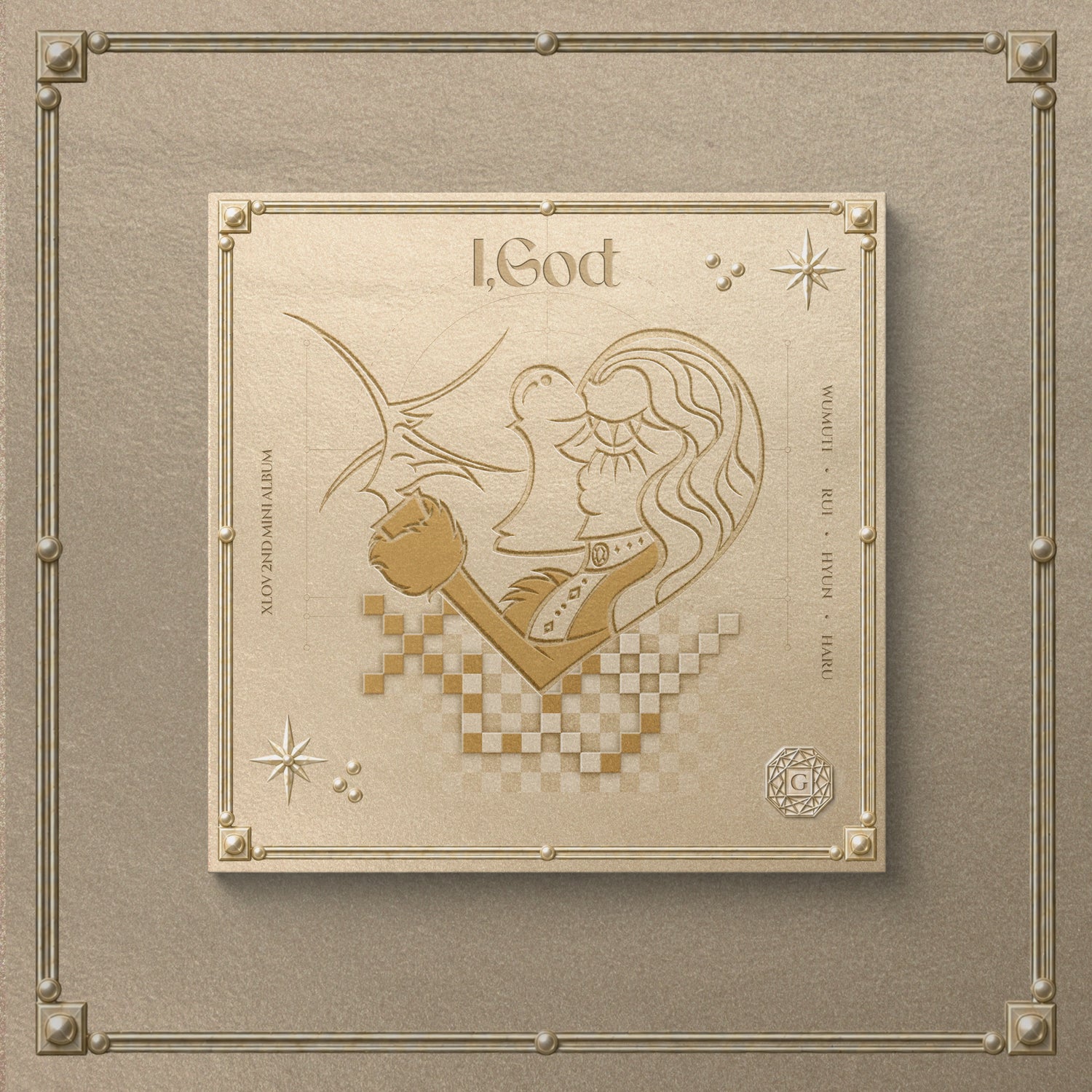 XLOV (엑스러브) - I,God (2nd Mini Album) [CHOOSE]