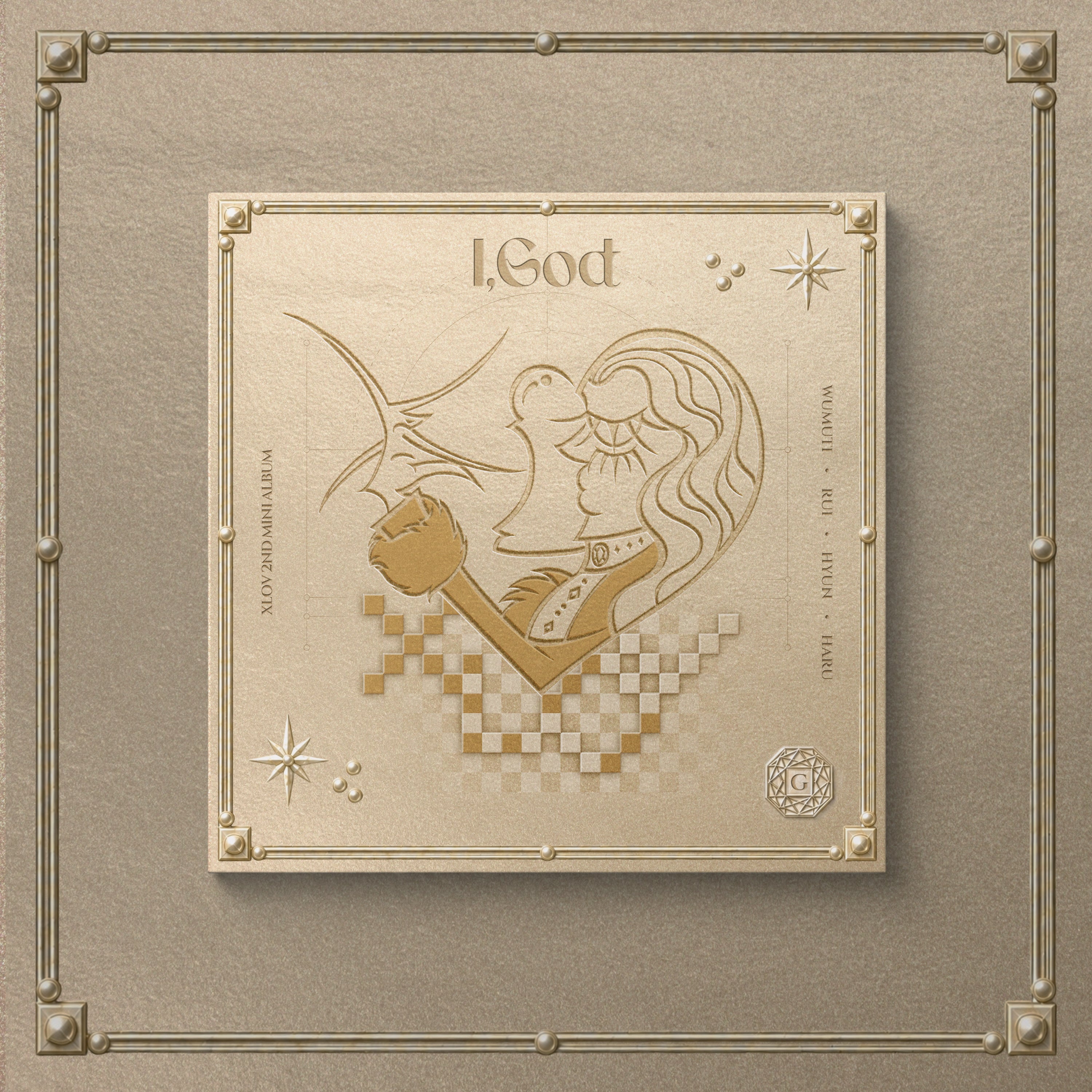 XLOV (엑스러브) - I,God (2nd Mini Album) [CHOOSE]