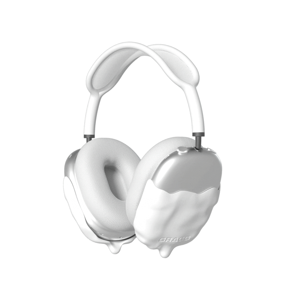 GRAGG (AIR PODS MAX) - double layers case - ivory 10