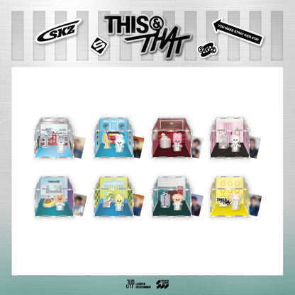 STRAY KIDS - [week 1] stray kids - [this &amp; that] pop-up store md 14. skzoo acrylic container box 1