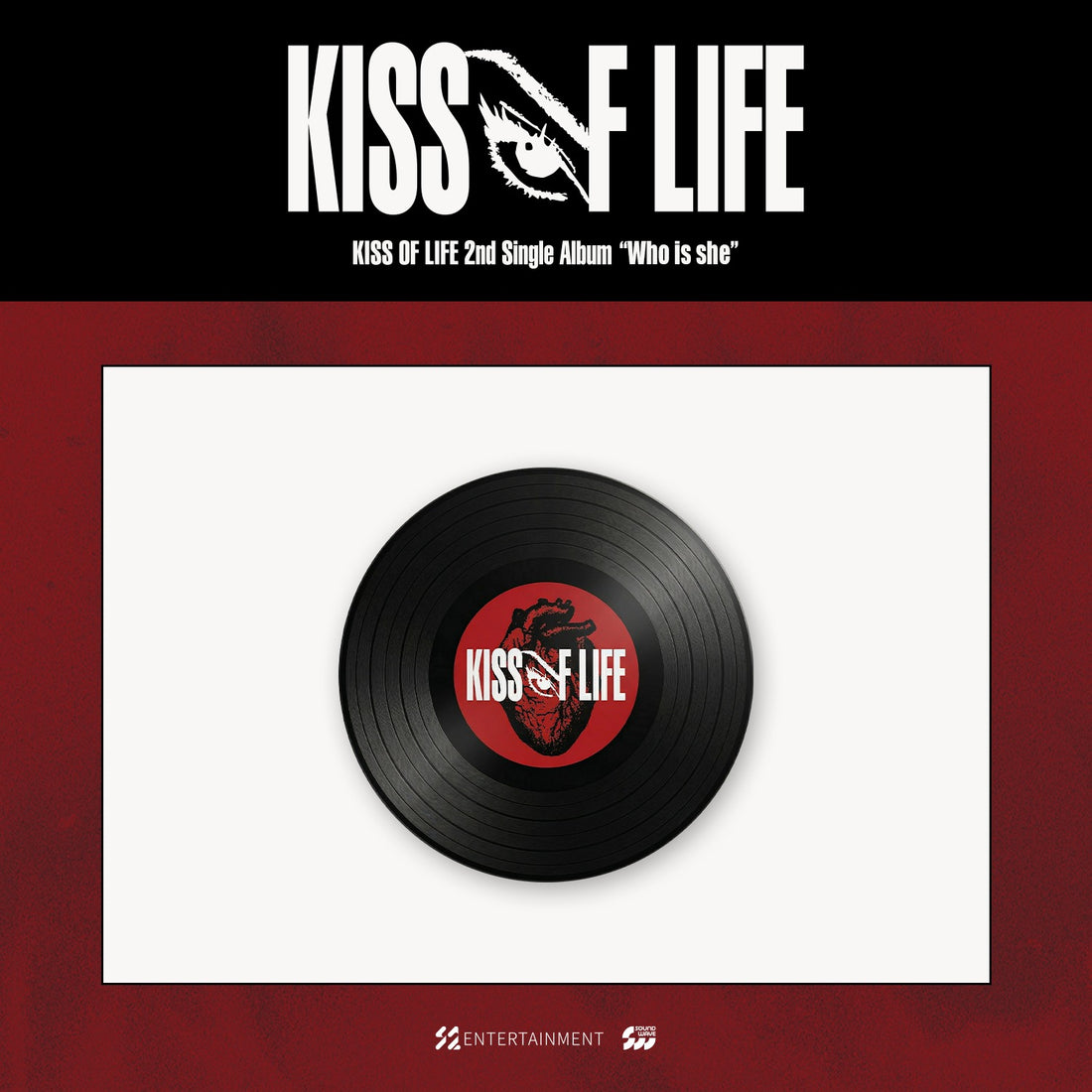 KISS OF LIFE - kiss of life 2nd single album [who is she] pop-up md 06. coaster 2