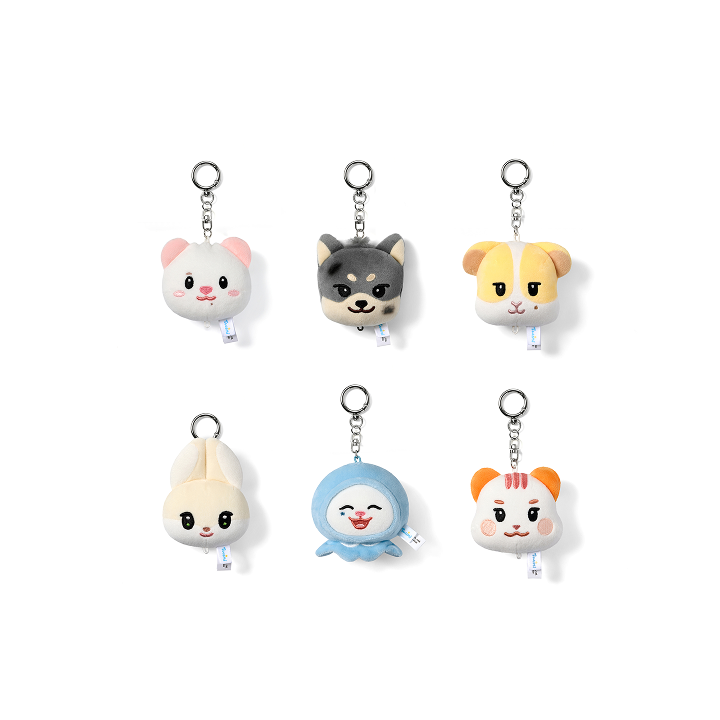 TWS - face plush keyring 1