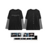 CLOSE YOUR EYES - [beyond your eyes] layered long sleeve t shirt 1