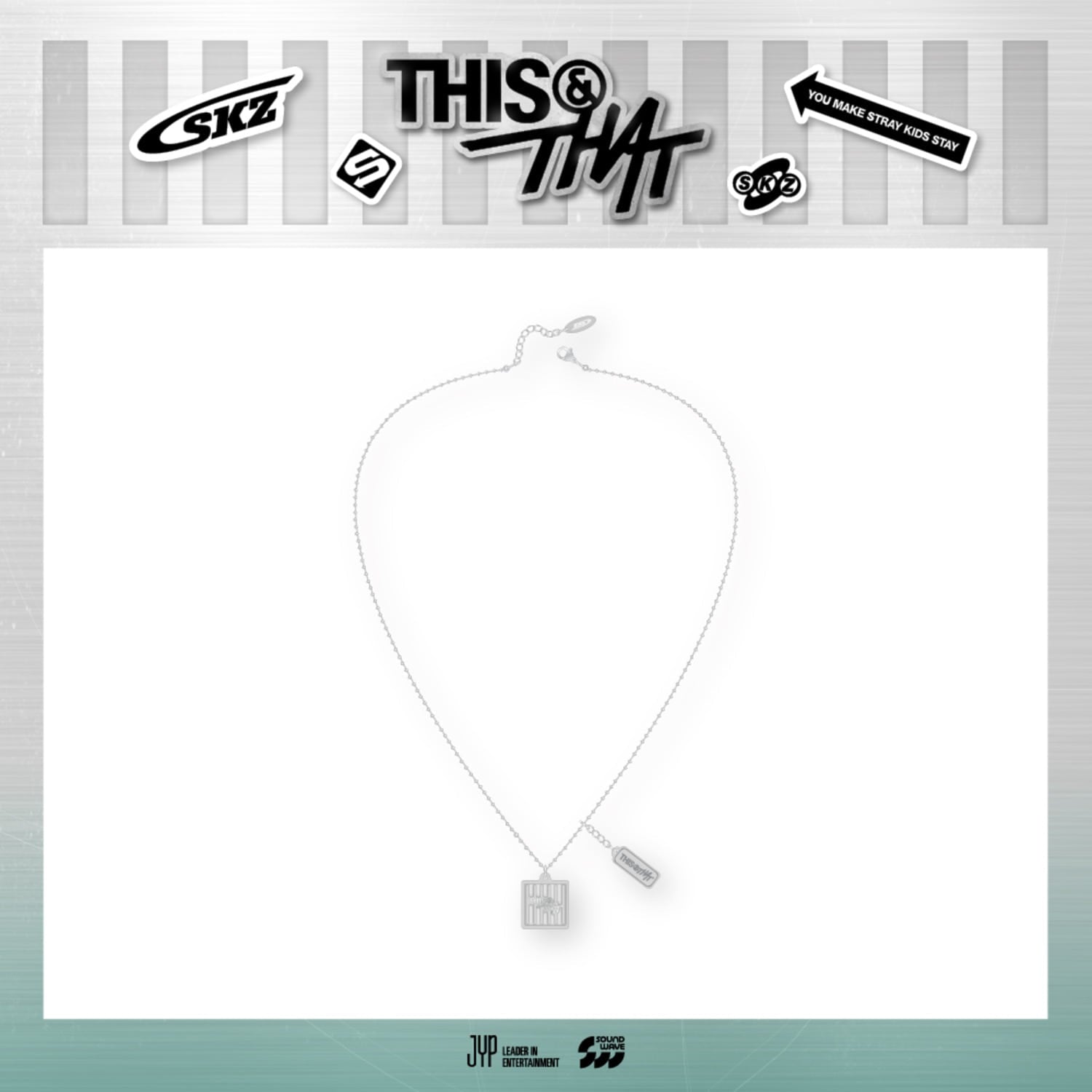 STRAY KIDS - [week 1] stray kids - [this &amp; that] pop-up store md 04. necklace (necklace) 1