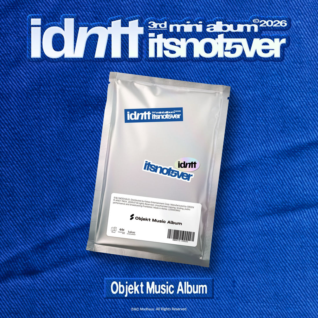 [POB] IDNTT - itsnotover (Objekt Music Album)