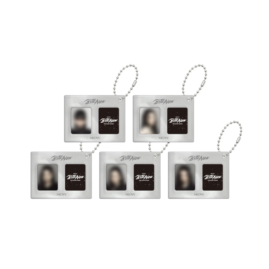 MEOVV - *additional sale* meovv - the 2nd ep album [bite now] pop-up md 03. id photo keyring 1