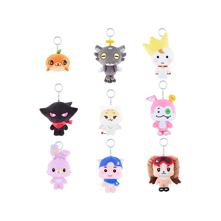 &amp;TEAM - teamily plush keyring 1