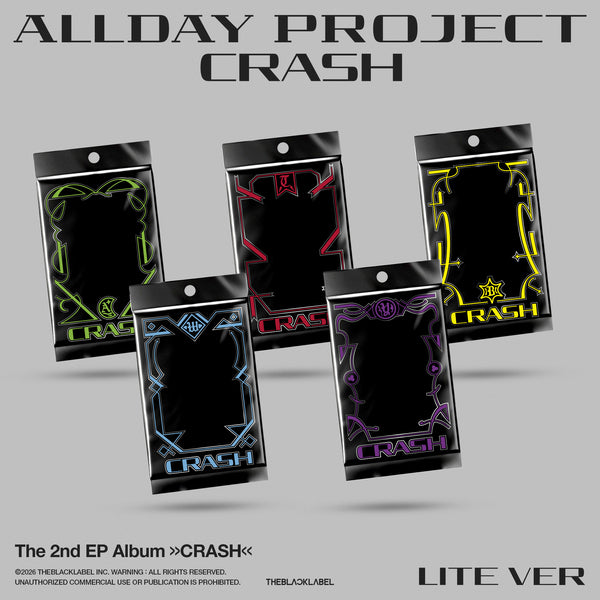 [POB] ALLDAY PROJECT - CRASH (2nd EP) [LITE Ver.] [RANDOM]