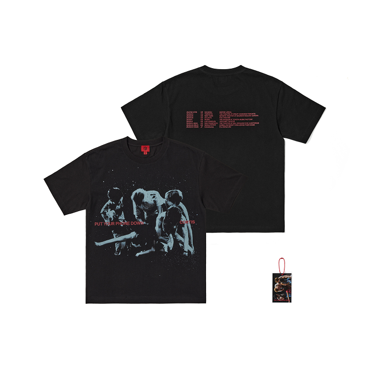 CORTIS - tour routing t-shirt (black) 1