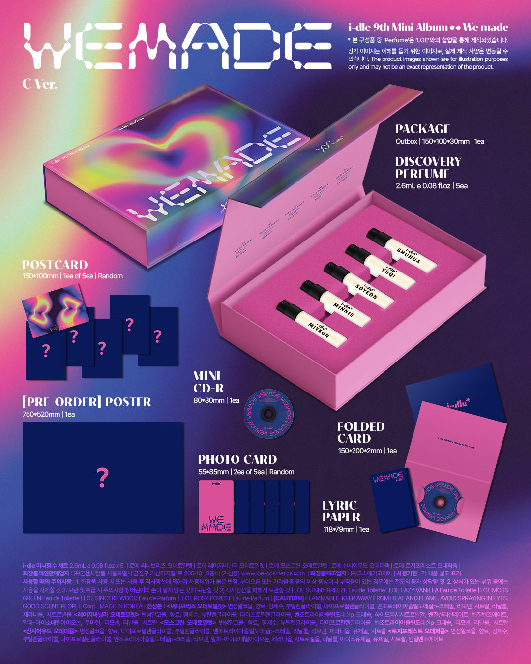 i-dle - We Made (Mini 9th Album) [C Ver.]