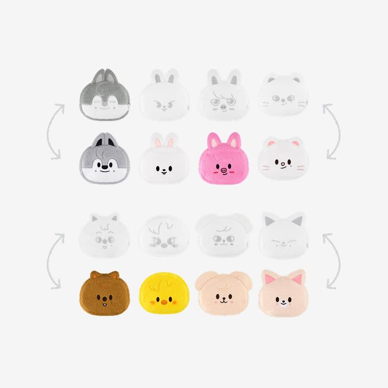 STRAY KIDS - skzoo reversible face pouch - celebrate 1